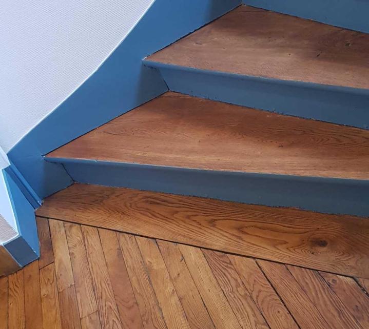 Rénovation cage d'escaliers Clichy