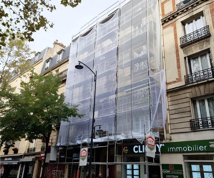 Ravalement de façade Clichy